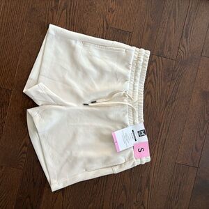 Women's Cream Shorts